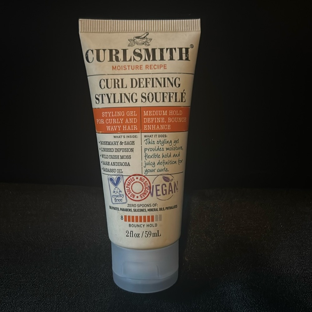 Curlsmith Curl Defining Styling Soufflé. Travel size. 2 oz.